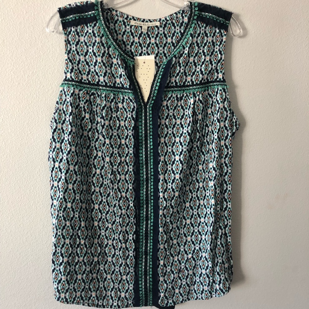 Daniel Rainn Printed Tank Top